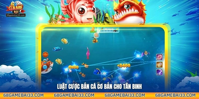 Luật cược bắn cá cơ bản cho tân binh