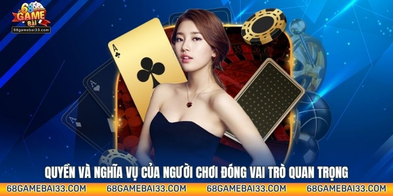 Quyền và nghĩa vụ của người chơi đóng vai trò quan trọng